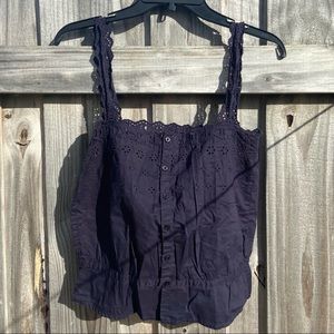 Quicksilver eyelet top